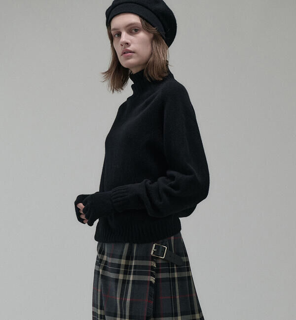 【ビショップ/Bshop】 MORRIS &amp; SONS | ジーロンラム タートルネックニット WOMEN