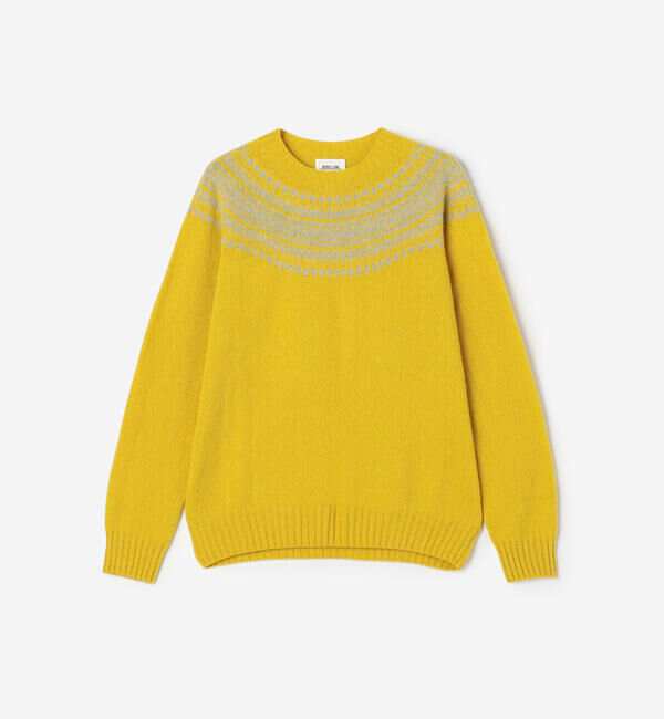 Le Tricoteur | トラディショナル ウールガンジーセーター NEON UNISEX