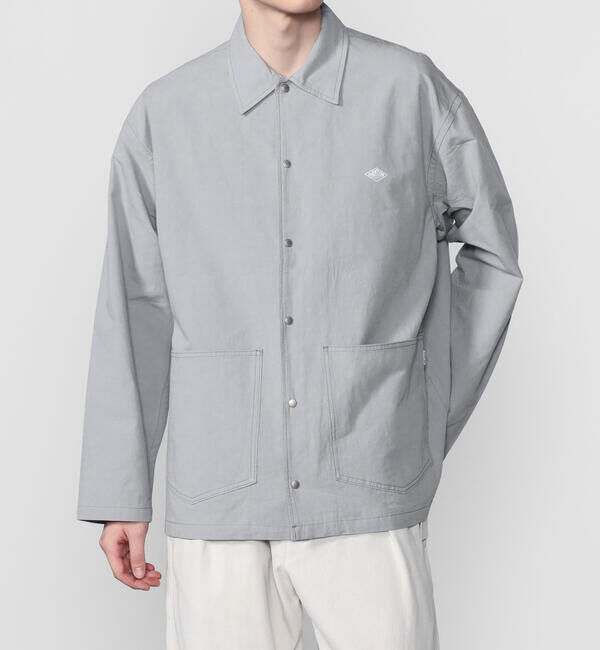 人気ファッションメンズ|【ビショップ/Bshop】 DANTON | コットンリネン カバーオールシャツ MEN