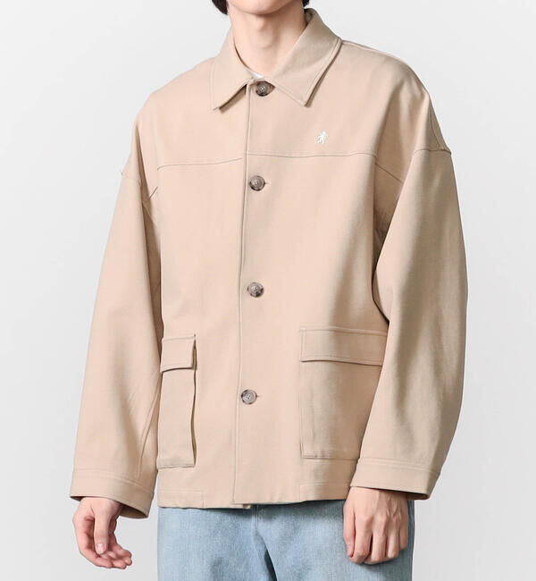 人気メンズファッション|【ビショップ/Bshop】 Gymphlex | ツイルジャージー オーバージャケット MEN