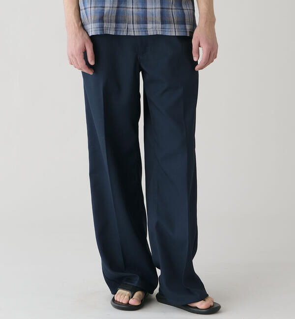 人気ファッションメンズ|【ビショップ/Bshop】 Wrangler | 〈別注〉 WRANCHER ワイドスラックス NAVY MEN