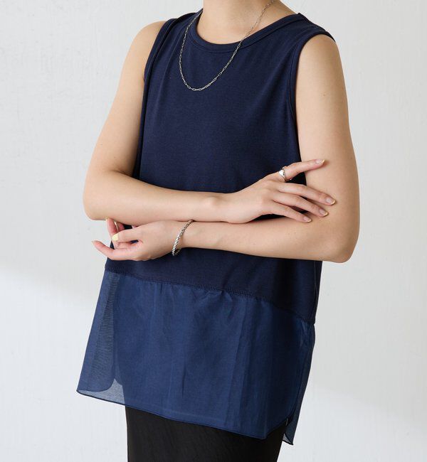 メンズファッションなら|【コラージュ　ガリャルダガランテ/COLLAGE GALLARDAGALANTE】 【C′NOTE/ノート】【新色登場】裾シアータンクトップ