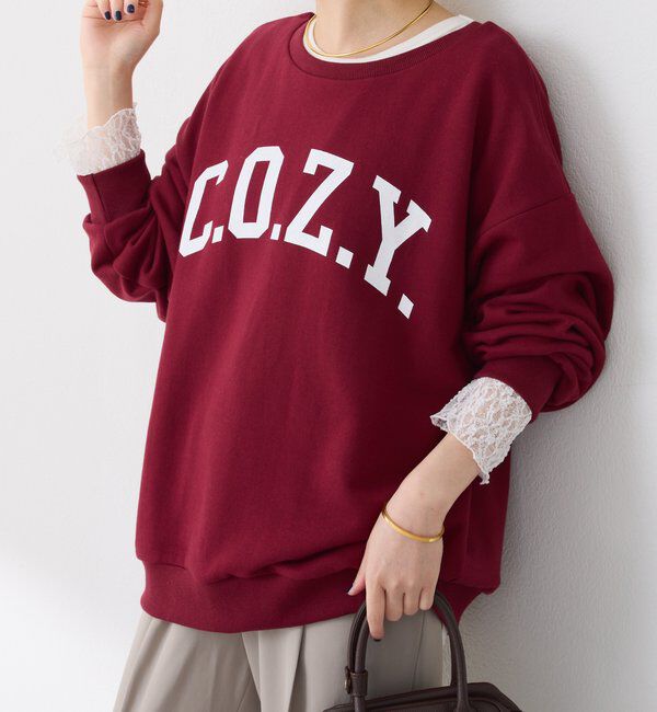 ファッションメンズお薦め|【コラージュ　ガリャルダガランテ/COLLAGE GALLARDAGALANTE】 COZYロゴスウェット