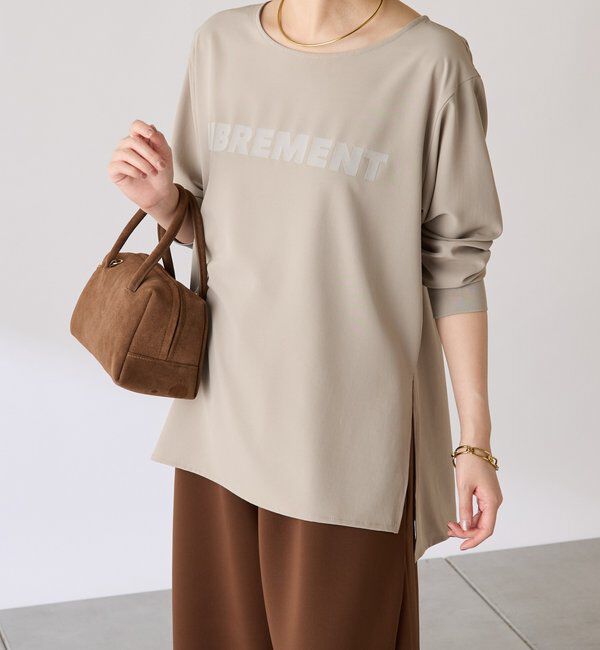 人気ファッションメンズ|【コラージュ　ガリャルダガランテ/COLLAGE GALLARDAGALANTE】 フロッキーロゴ袖リブロンT/Tブラウス