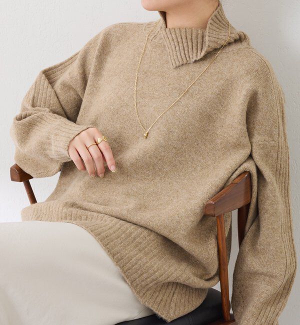 コットンナイロンラメチェック ポロプルオーバー（MACPHEE）｜ルミネの