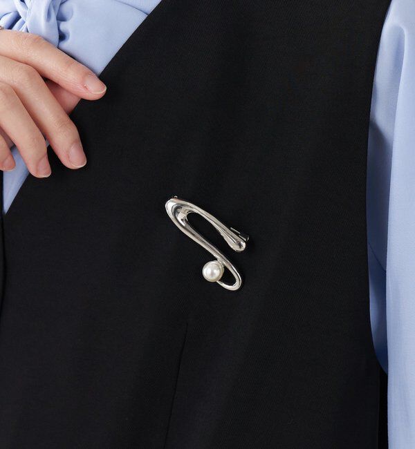 メンズファッションオススメ|【コラージュ ガリャルダガランテ/COLLAGE GALLARDAGALANTE】 【PAPILLONNER/パピヨネ】パールニュアンスブローチ