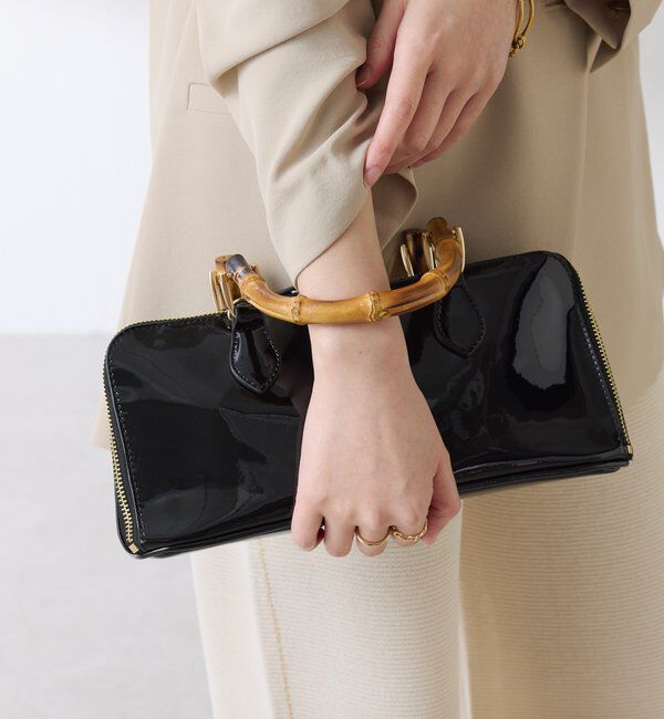 【コラージュ　ガリャルダガランテ/COLLAGE GALLARDAGALANTE】 【PAPILLONNER/パピヨネ】バンブーバンドルバッグ