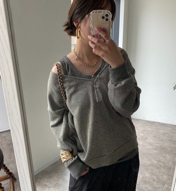 ファッションメンズのイチオシ|【ドゥドゥ/DOUDOU】 【新色追加/インフルエンサーSAKURA企画】ラメスウェットタンクセット