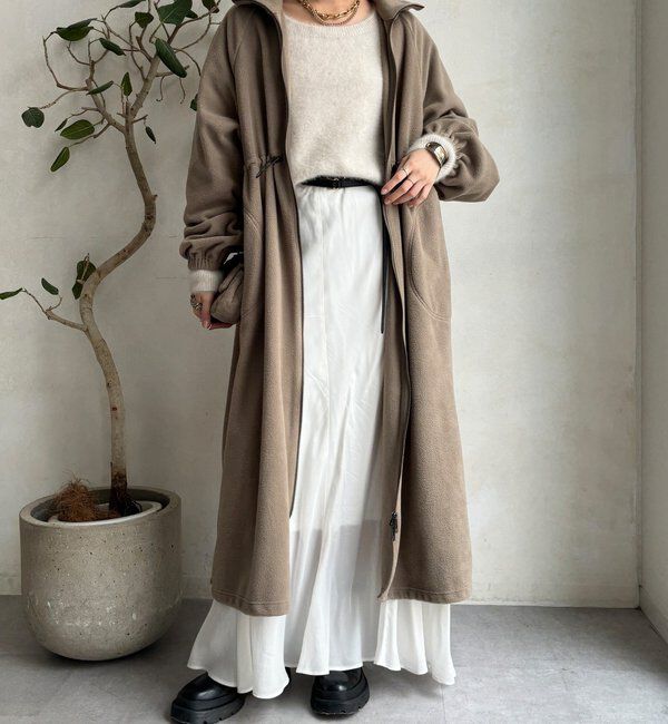 モテ系ファッションメンズ|【ドゥドゥ/DOUDOU】 【WEB限定】フリースロングコート