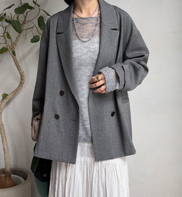 モテ系ファッションメンズ|【ドゥドゥ/DOUDOU】 【WEB限定】ソフトフランネルジャケット