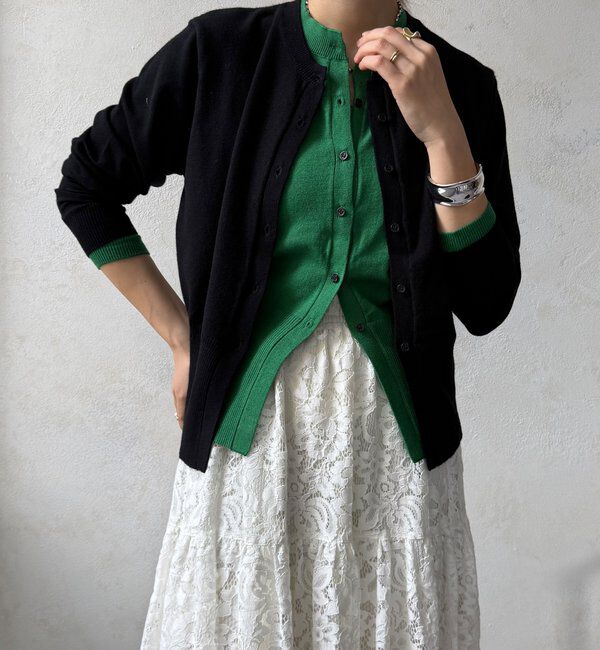 モテ系ファッションメンズ|【ドゥドゥ/DOUDOU】 【WEB限定】 ニットレイヤードカーディガン