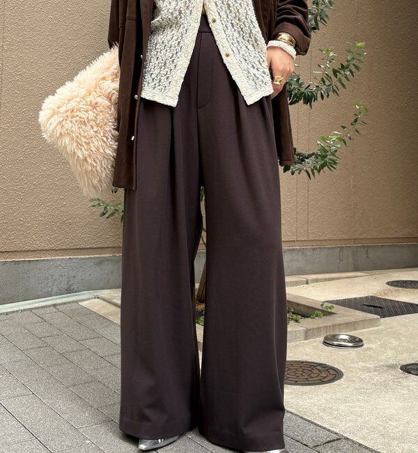 メンズファッションの一押し|【ドゥドゥ/DOUDOU】 ウォームタックワイドパンツ