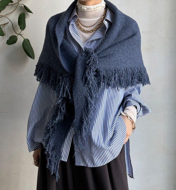 【ドゥドゥ/DOUDOU】 【WEB限定】三角フリンジストール