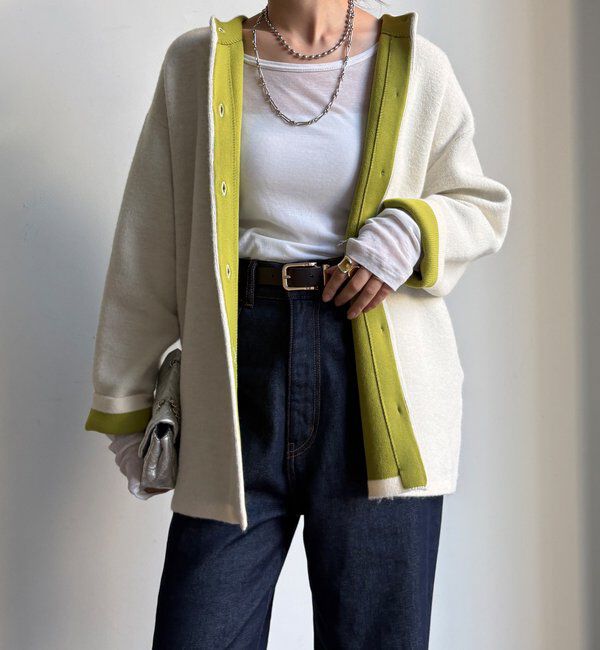 【ドゥドゥ/DOUDOU】 【WEB限定】ダブルフェイスニットショートコート