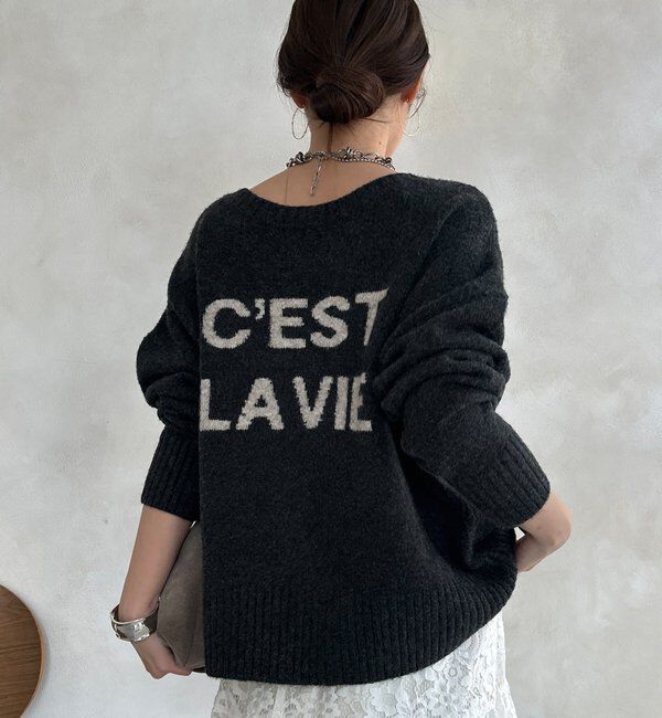 【ドゥドゥ/DOUDOU】 【WEB限定】ロゴジップアップ2WAYプルオーバー