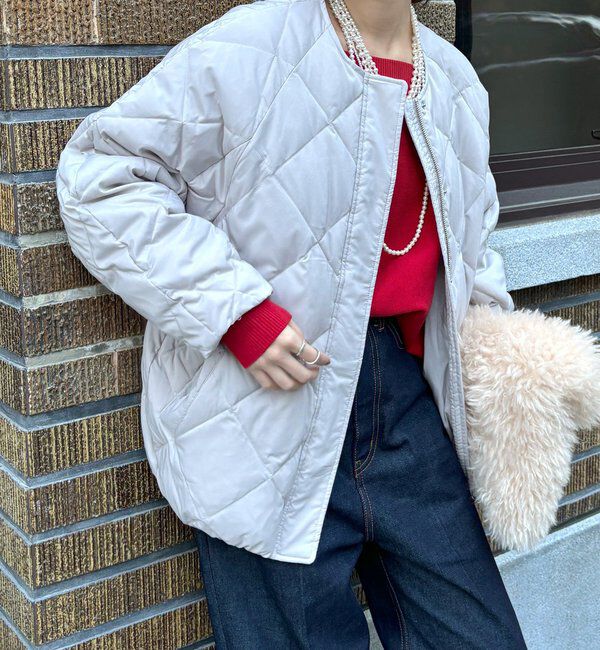 ファッションメンズのイチオシ|【ドゥドゥ/DOUDOU】 ストレッチタフタ袖リブショートダウン