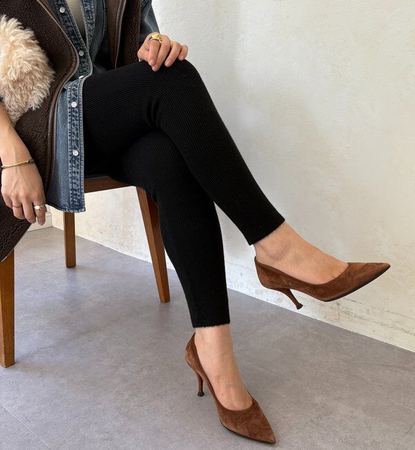 ファッションメンズなら|【ドゥドゥ/DOUDOU】 裏シャギーニットレギンス