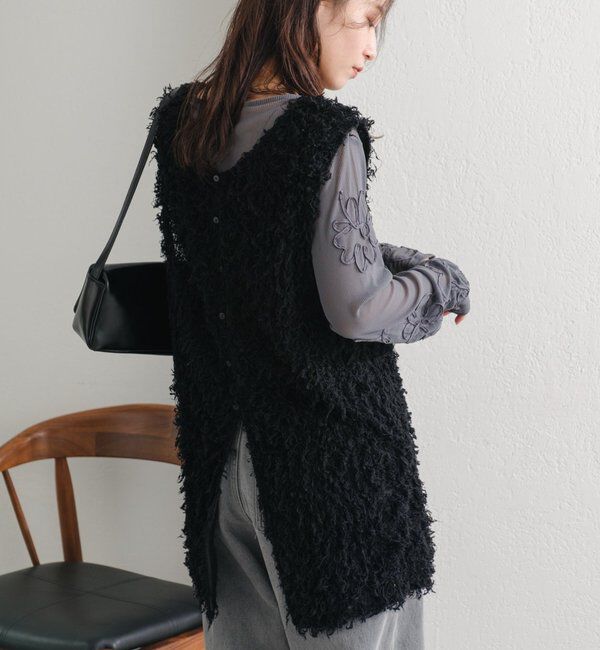 ファッションメンズなら|【カスタネ/Kastane】 【裏地なし】ファーロングベスト