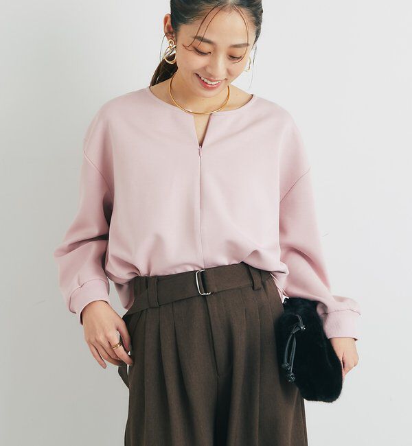 メンズファッションオススメ|【アンディコール/un dix cors】 《楽ちんキレイ見え》ハーフジップダンボールポンチョ