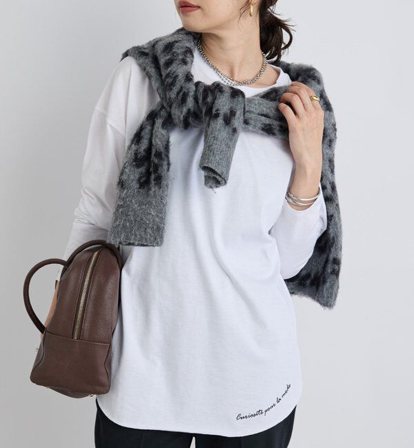 人気メンズファッション|【リヴドロワ/RIVE DROITE】 ヘムシシュウロンTee