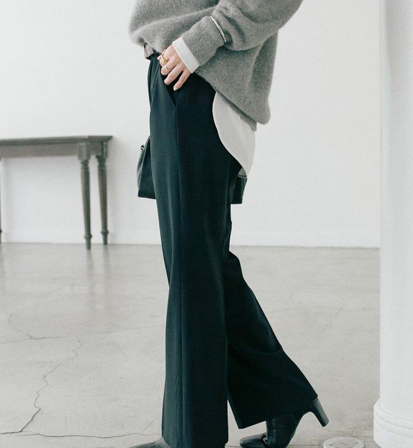 モテ系ファッションメンズ|【リヴドロワ/RIVE DROITE】 【スタイルアップ効果抜群】ソモウフレアパンツ