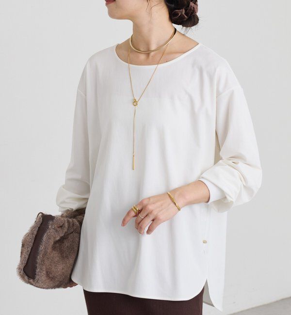 メンズファッションなら|【リヴドロワ/RIVE DROITE】 予約【着回し力抜群】キュプラカットプルオーバー