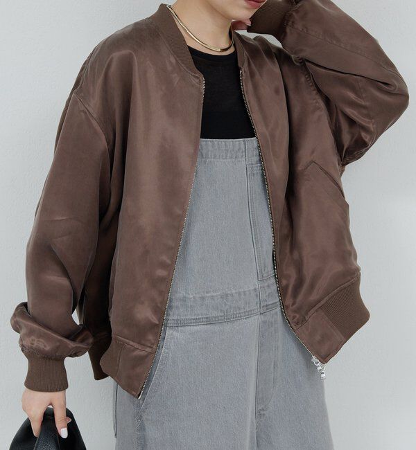 ファッションメンズのイチオシ|【ガリャルダガランテ/GALLARDAGALANTE】 キュプラサテンブルゾン