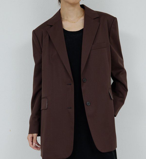 【ガリャルダガランテ/GALLARDAGALANTE】 【HERITANOVUM】【スリーピース対応】ウーステッドウールジャケット