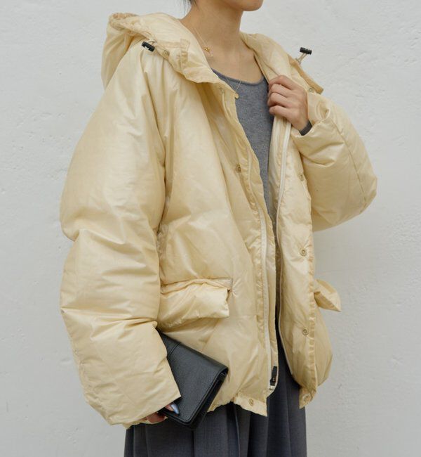 【ガリャルダガランテ/GALLARDAGALANTE】 【REMI RELIEF】【撥水性素材】超軽量ナイロンダウンジャケット／別注