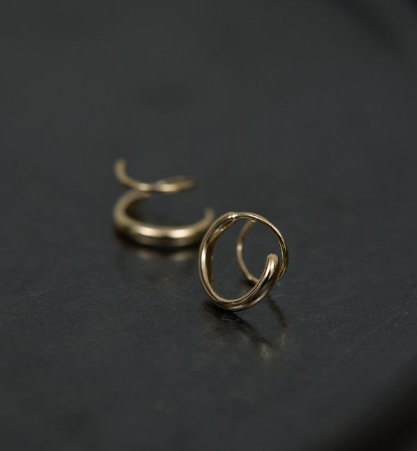 人気メンズファッション|【ガリャルダガランテ/GALLARDAGALANTE】 【2.718】スパイラルフープピアス