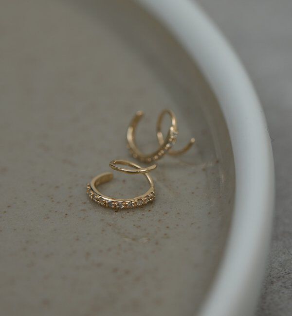 モテ系メンズファッション|【ガリャルダガランテ/GALLARDAGALANTE】 【2.718】DIAスパイラルフープピアス