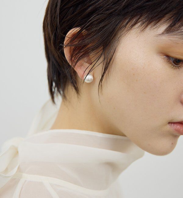 モテ系ファッションメンズ|【ガリャルダガランテ/GALLARDAGALANTE】 【2.718】メタルボールスタッドピアス