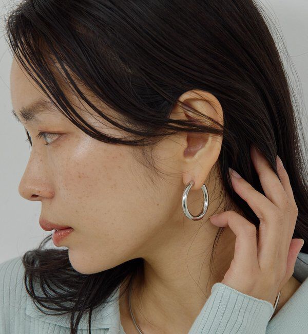 【ガリャルダガランテ/GALLARDAGALANTE】 メタルキャッチフープピアス