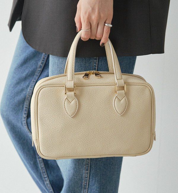 【ラシット/russet】 レザー2WAYミニボストンバッグ