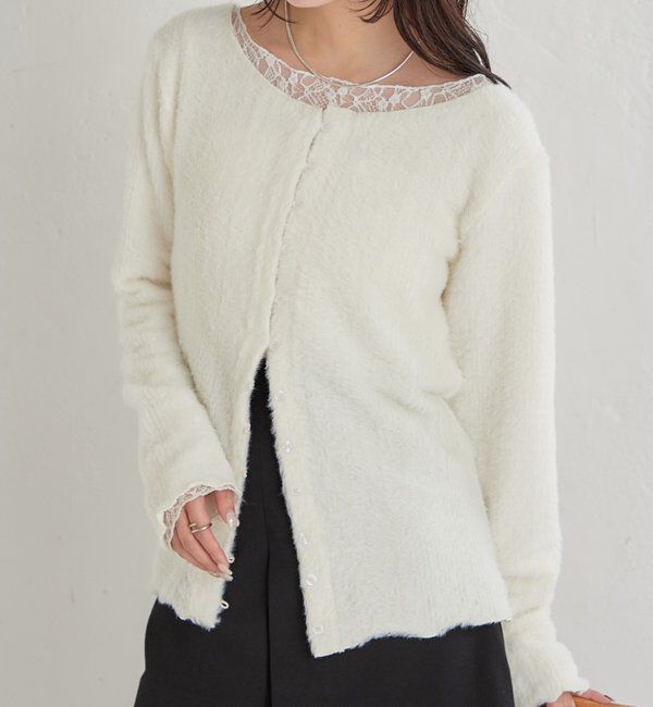 メンズファッションオススメ|【ミスティック/mystic】 シャギーリブカーディガン