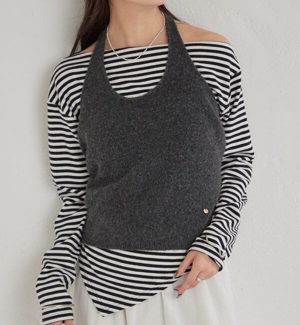 モテ系ファッションメンズ|【ミスティック/mystic】 ホルタービスチェSETロンT