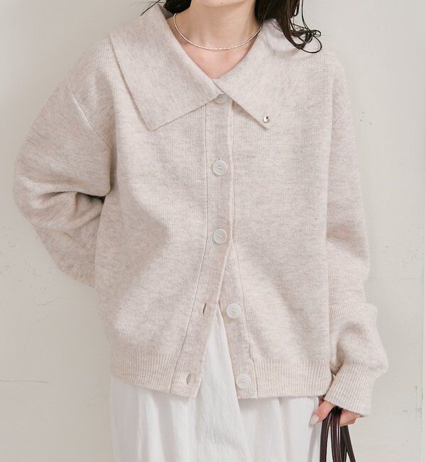 メンズファッションなら|【ミスティック/mystic】 襟付きプレート ニットカーディガン