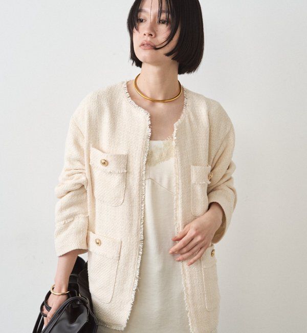 メンズファッションなら|【ラウンジドレス/Loungedress】 ファンシーツイードジャケット