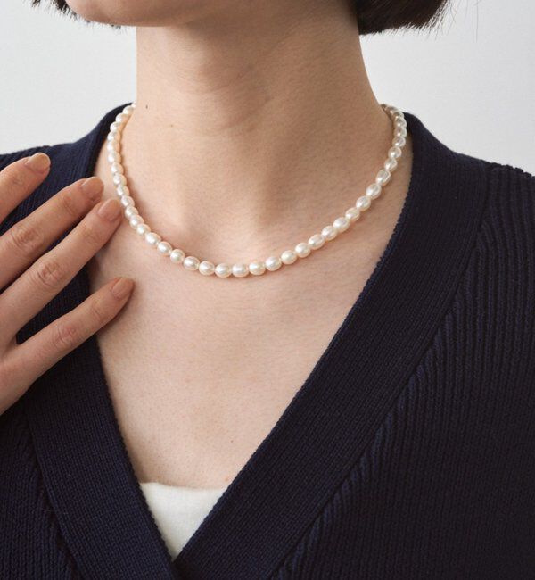 モテ系ファッションメンズ|【ラウンジドレス/Loungedress】 【GALENA/ガレナ】淡水パールネックレス