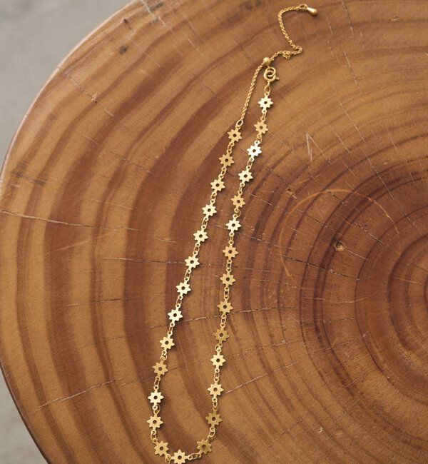 メンズファッションオススメ|【ラウンジドレス/Loungedress】 【GALENA/ガレナ】フラワーチェーンネックレス