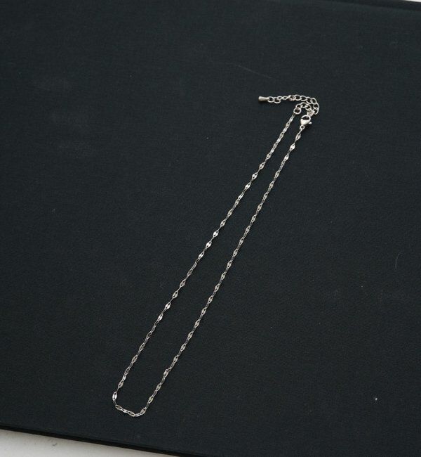 【ラウンジドレス/Loungedress】 【GALENA/ガレナ】華奢チェーンネックレス