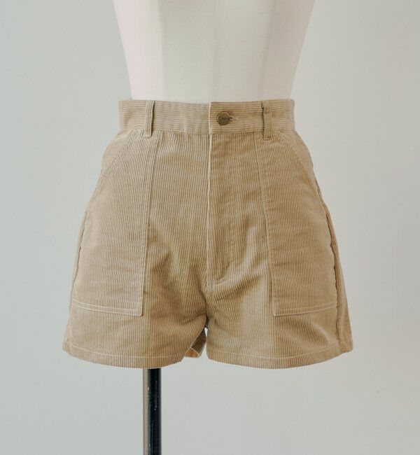 【チコ/Chico】 コーデュロイショートパンツ