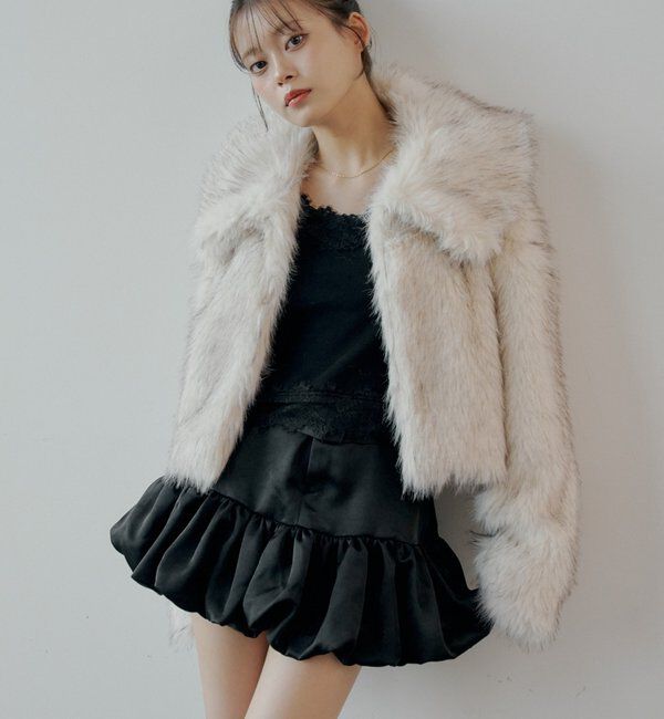 【チコ/Chico】 裾フリルバルーンスカート