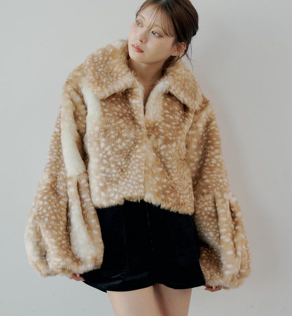 金ボタンシャギーミディジャケットコート｜ルミネのファッション通販