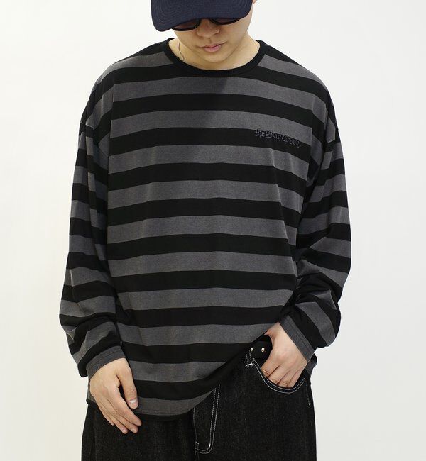 メンズファッションなら|【フーズフーギャラリー/WHO'S WHO gallery】 【Sourcream/サワークリーム】ボーダーロンTEE