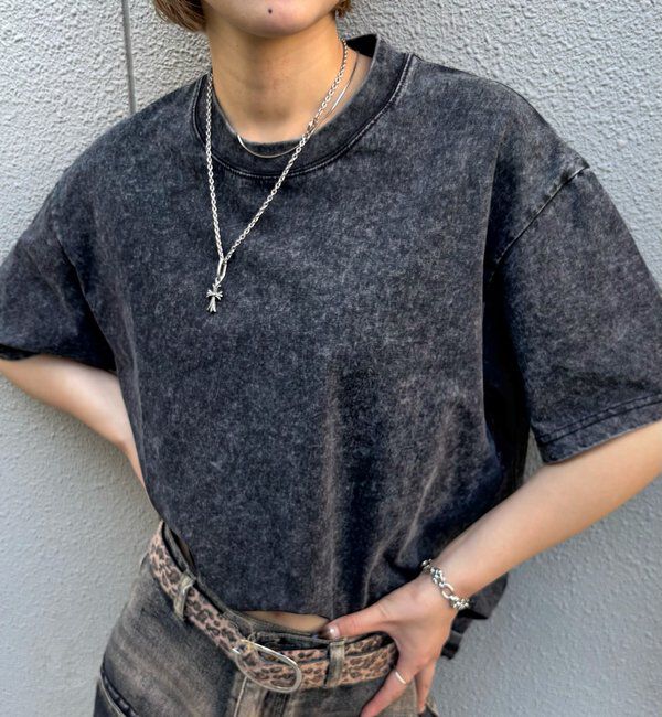 ファッションメンズなら|【フーズフーギャラリー/WHO'S WHO gallery】 【3サイズ展開】KOOKY'NケミカルウォッシュTEE