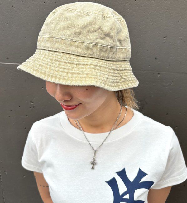 【フーズフーギャラリー/WHO'S WHO gallery】 ピグメントバケットハット