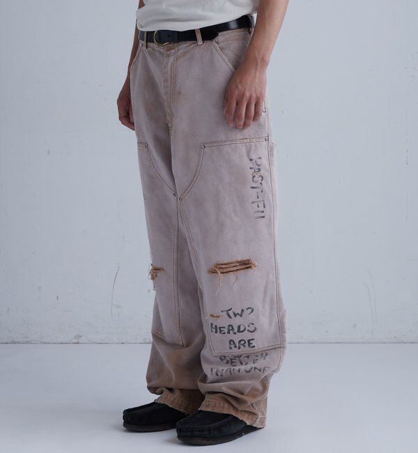 ファッションメンズのイチオシ|【フーズフーギャラリー/WHO'S WHO gallery】 FromVintage 落書きダックダブルニーパンツ