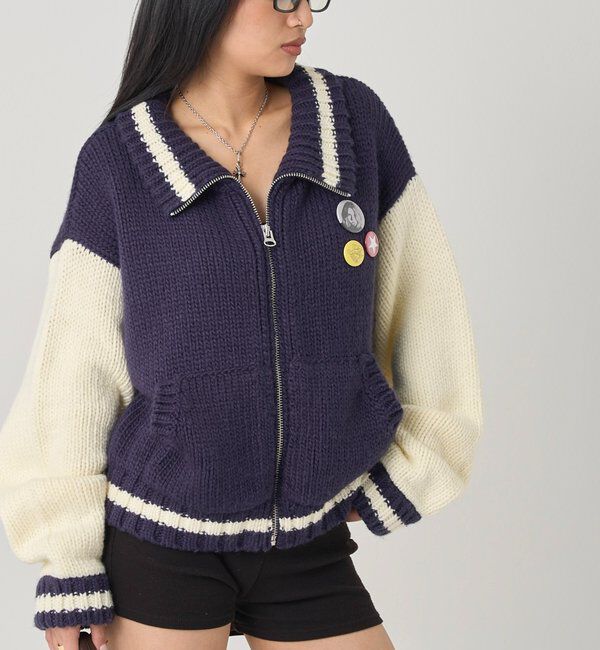 メンズファッションの一押し|【フーズフーギャラリー/WHO'S WHO gallery】 ニットスタジャン