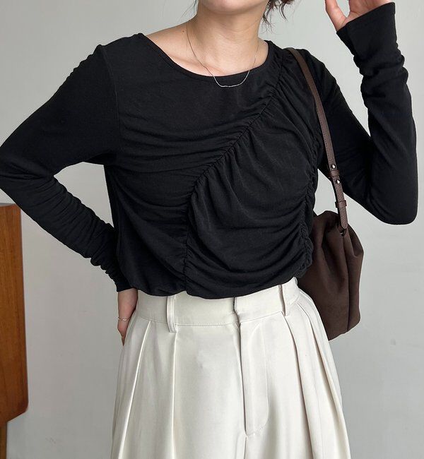 モテ系ファッションメンズ|【カプリシュ　レマージュ/CAPRICIEUX LE'MAGE】 シャーリングロンT